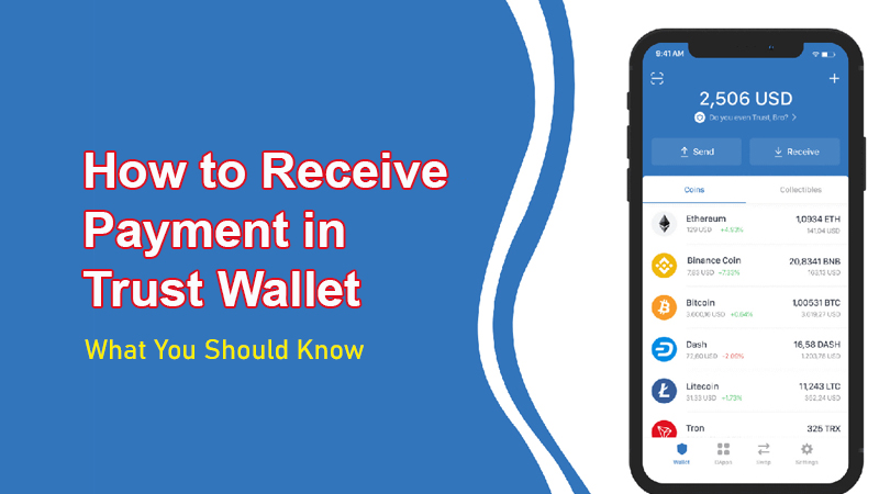 Receive Payment in Trust Wallet